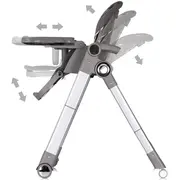 Scaun de masa chipolino super chef 2 in 1 cloud hubsthsc02501cl