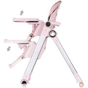 Scaun de masa chipolino super chef 2 in 1 pink marshmallow hubsthsc02503pm