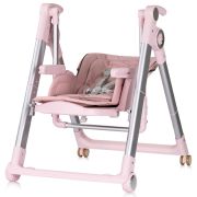 Scaun de masa chipolino super chef 2 in 1 pink marshmallow hubsthsc02503pm