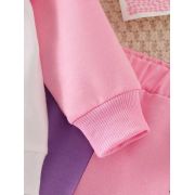 Trening fetite „i ❤️ mom & dad” – set hanorac si pantaloni colorati mbtu47-r1