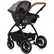 Carucior chipolino prestige 3 in 1 cloud grey hubkkprs02502cl