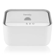 Incalzitor servetele umede, Lionelo, Babybliss, Cu 3 setari de temperatura, Loc suficient pentru un intreg pachet de servetele umede, Panou de control cu ecran tactil, Fara BPA, White BYNLOC-BABYBLISS
