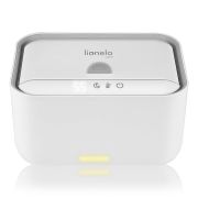 Incalzitor servetele umede, Lionelo, Babybliss, Cu 3 setari de temperatura, Loc suficient pentru un intreg pachet de servetele umede, Panou de control cu ecran tactil, Fara BPA, White BYNLOC-BABYBLISS