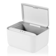 Incalzitor servetele umede, Lionelo, Babybliss, Cu 3 setari de temperatura, Loc suficient pentru un intreg pachet de servetele umede, Panou de control cu ecran tactil, Fara BPA, White BYNLOC-BABYBLISS
