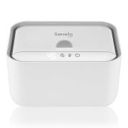 Incalzitor servetele umede, Lionelo, Babybliss, Cu 3 setari de temperatura, Loc suficient pentru un intreg pachet de servetele umede, Panou de control cu ecran tactil, Fara BPA, White BYNLOC-BABYBLISS
