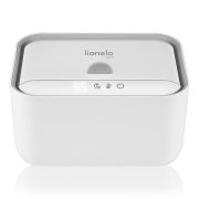 Incalzitor servetele umede, Lionelo, Babybliss, Cu 3 setari de temperatura, Loc suficient pentru un intreg pachet de servetele umede, Panou de control cu ecran tactil, Fara BPA, White BYNLOC-BABYBLISS
