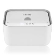 Incalzitor servetele umede, Lionelo, Babybliss, Cu 3 setari de temperatura, Loc suficient pentru un intreg pachet de servetele umede, Panou de control cu ecran tactil, Fara BPA, White BYNLOC-BABYBLISS