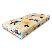 Set complet 7 piese Saltea Smartnest 140x70x12 cm, Lenjerie Minnie 2-8 ani, Protectie Impermeabila, Pilota, Perna - ASC4131