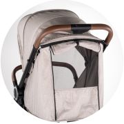 Carucior sport chipolino ultera cu husa picioare tiramisu hublkul02503tr