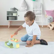 Jucarie dexteritate - cursa bilutelor - pastel