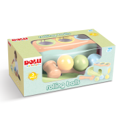 Jucarie dexteritate - cursa bilutelor - pastel