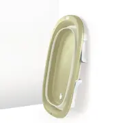 Set 3 in 1 cu cadita pliabila - verde eco