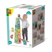 Jucarie de stivuit - turn cu figurine animale sa13142