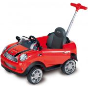 Masinuta copii Mini Cooper cu maner de impins - HPB1612R