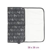 Set geanta multifunctionala Nicole Asphalt Clevamama SUPclvm_DU-7602