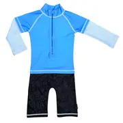 Costum de baie Blue Ocean marime 98- 104 protectie UV Swimpy SUPswimpy 34-OC6002B