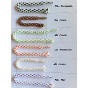 Botosei mocasini fetite BabyFox Portocaliu cu siret bicolor - FOX10312-1