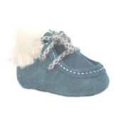 Mocasini cu blanita BabyFox Bleumarin - FOX123654-1
