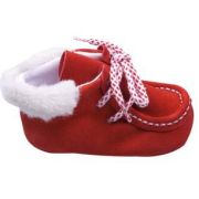 Mocasini cu blanita BabyFox Rosu - FOX123654-2
