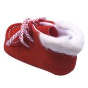 Mocasini cu blanita BabyFox Rosu - FOX123654-2