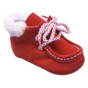 Mocasini cu blanita BabyFox Rosu - FOX123654-2