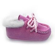 Mocasini cu blanita BabyFox Roz - FOX123654-3