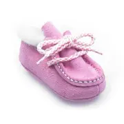 Mocasini cu blanita BabyFox Roz - FOX123654-3