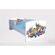 Patut Pentru Baieti 2-6 Ani Patrula Catelusilor White fara saltea PTV4615FS60