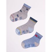 Set de trei perechi de sosete antiderapante - modele diverse skc-3pak-abs