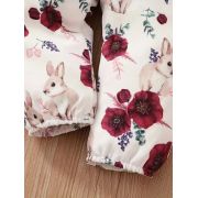 Set salopeta, body visiniu si bentita asortata mdtu64-r2