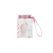 Sticla De Apa Pentru Copii, Cu Pai, Retractabila Anti-picurare, Transparenta, Reutilizabila, Din Tritan, Fara Bpa, Bidon, 400 Ml, Ice Cream Pjb74006