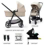 CARUCIOR KINDERKRAFT NEWLY, 4 IN 1, SAND BEIGE VIVKSNEWL00BEG400I