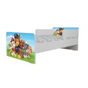 Pat Pentru Copii 2-8 Ani Paw Patrol Cu Sertar Si Cu Paravane Detasabile- PTV6765SRT