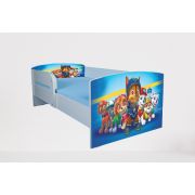 Pat Copii Paw Patrol Blue 2-12 Ani Cu Paravane Detasabile + Saltea Cu Lana - PTV4481SFN