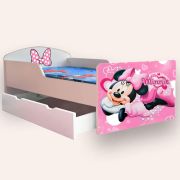 Pachet Promo Pat Creativ Minnie 2-12 Ani Cu Saltea Smartnest + Protectie Impermeabila + Sertar - CMG43817558999297PRMSR