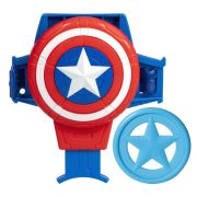 SPIDERMAN MARVEL ARMA SUPEREROU DISC BLASTER CAPTAIN AMERICA VIVF0522_F0773