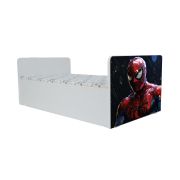 Patut De Baieti 2-8 Ani Inspiratie Spiderman Cu Saltea Cu Lana 140x70 Inclusa - PTV10015