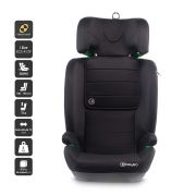Babygo - scaun auto safechild2 black, 100-150 cm, certificat r129 bbbbgo-3851