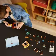 LEGO MINECRAFT ATACUL BALOANELOR GHAST ASUPRA SATULUI 21273 VIVLEGO21273