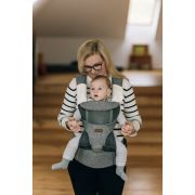 Marsupiu bebe, FreeON, Carry Me, 3 in 1, De la 4 luni pana la 15 kg, Tesatura din plasa 3D, Confortabil si sigur pentru bebe, Gri BYN82047