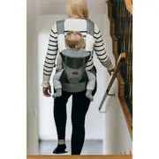 Marsupiu bebe, FreeON, Carry Me, 3 in 1, De la 4 luni pana la 15 kg, Tesatura din plasa 3D, Confortabil si sigur pentru bebe, Gri BYN82047