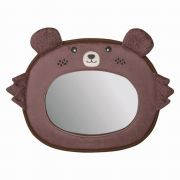 Oglinda auto, FreeON, Pentru supraveghere bebelusi, Bear, Brown BYN42639