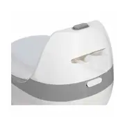 Olita educativa, FreeON, Trainer, Minitoaleta, Cu spatiu pentru hartie/servetele, Cu sunet realist de tras apa, Pana la 25 kg, 3 ani+, White/Grey BYN49249