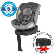 Scaun auto isize 40-150 cm coccolle sidra moonlit grey+coccolle protectie bancheta auto mica smb324087171320000760