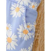 Set salopeta bleu si bluzita alba mdtu62-r2