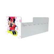 Pat Copii Inspiratie Mickey si Minnie 2-8 Ani Cu Saltea Cu Lana De 140x70 Inclusa - PTV10049