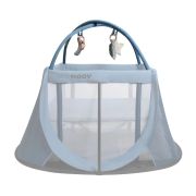 Aeromoov, Arcada de jucarii, pentru patut pliant de calatori, Blue Whale TNAATC-PLAY-BW