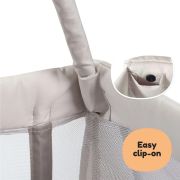Aeromoov, Arcada de jucarii, pentru patut pliant de calatori, White Sand TNAATC-PLAY-WS
