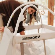 Aeromoov, Arcada de jucarii, pentru patut pliant de calatori, White Sand TNAATC-PLAY-WS