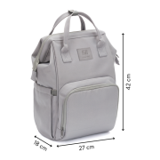 Geanta rucsac Barcelona Stone Grey Fillikid